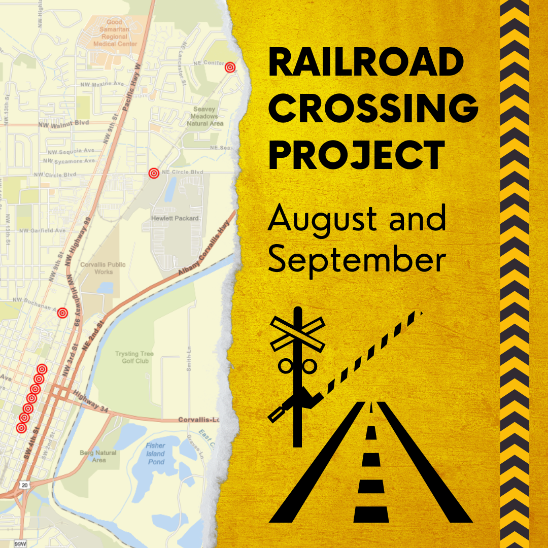 Railroad Crossings Under Construction in August and September ...